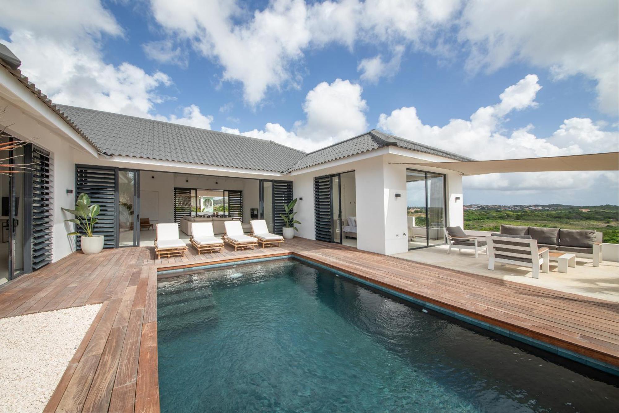 Villa Noma - Luxe Villa Met Uitzicht Spaanse Water Willemstad Bagian luar foto